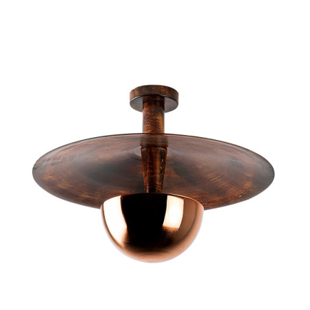 Suspension Luminaire en cuivre - Ø 48 x H 35 cm - 1 x G9 Max 8W - IP20