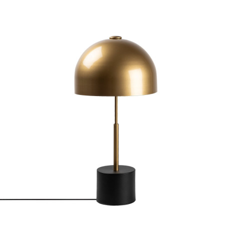 Lampe de table en métal noir antique - Ø 26 x H 53 cm - 1 x E14 Max 40W - IP20