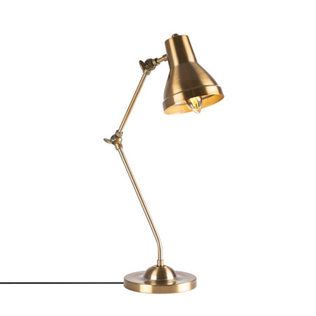 Lampe de table en métal finition vintage - 16 x 27 x H 55 cm - 1 x E14 Max 40W - IP20