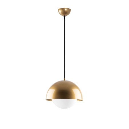 Suspension Luminaire en métal doré - 30 x 30 x H 108 cm - 1 x E27 Max 40W - IP20