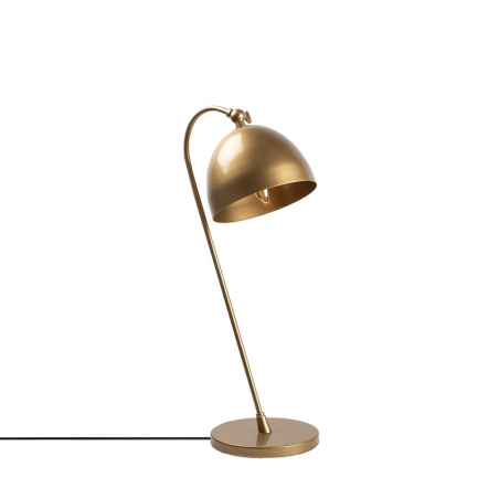 Lampe de table en métal doré - 18 x 26 x H 54 cm - E14 Max 40W