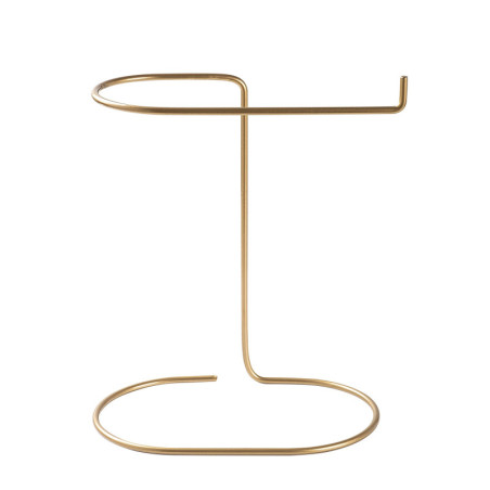 Porte-bijoux Organisateur en métal doré largeur 21 cm hauteur 25 cm
