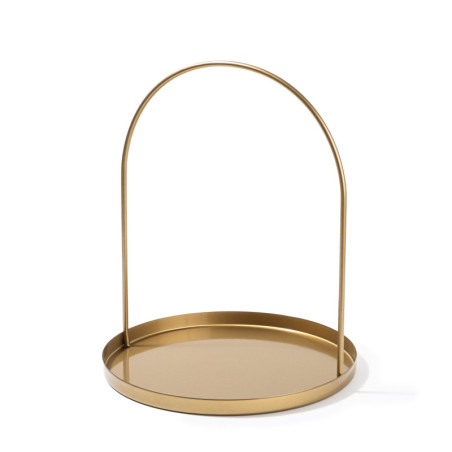 Accessoire décoratif Objet déco en métal doré diamètre 22,5 cm hauteur 28 cm