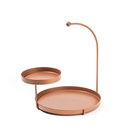 Accessoire décoratif Objet déco en métal cuivré largeur 25 cm hauteur 28 cm