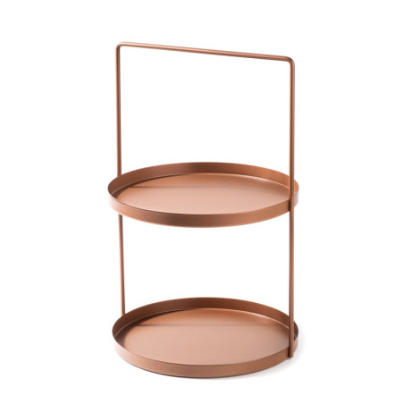 Accessoire décoratif Objet déco en métal cuivré diamètre 21 cm hauteur 33 cm
