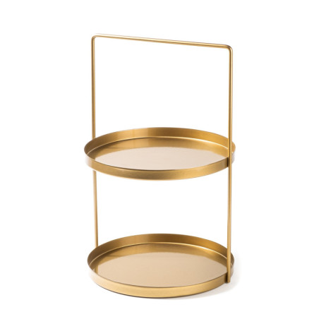 Accessoire décoratif Objet déco en métal doré diamètre 21 cm hauteur 33 cm