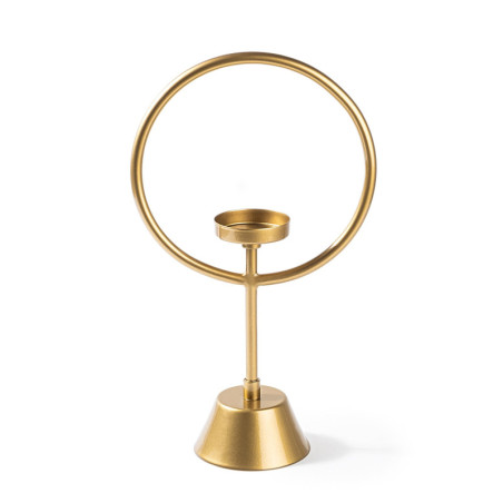 Accessoire décoratif Objet déco en métal doré largeur 18,5 cm hauteur 30 cm