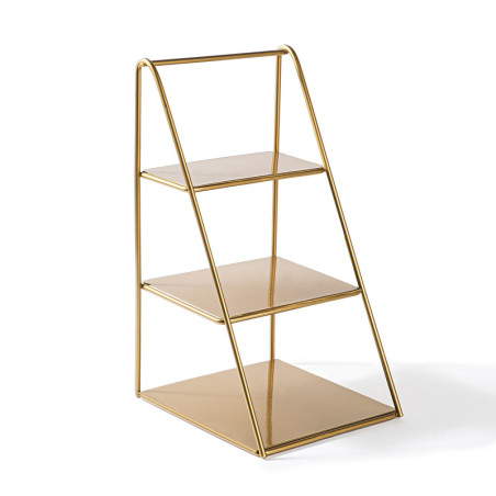 Accessoire décoratif Objet déco en métal doré largeur 16 cm hauteur 30,5 cm