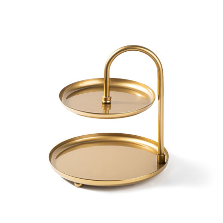 Accessoire décoratif Objet déco en métal doré diamètre 20 cm hauteur 21 cm