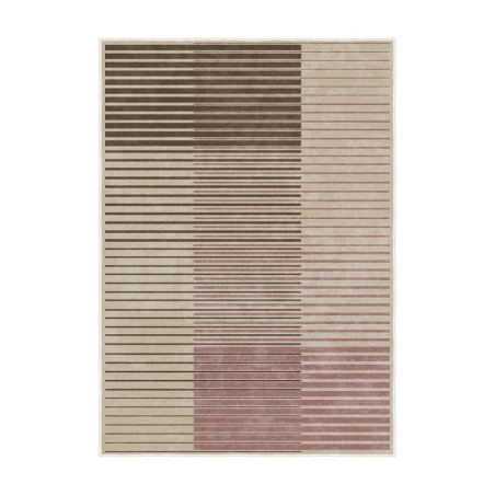 Tapis Moquette en polyester rose 50 x 50 cm antidérapant poils 5 mm