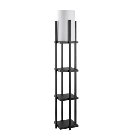 Lampadaire Lampe sur pied Métal Noir H 130 cm E27 40 W IP20 Scandinave