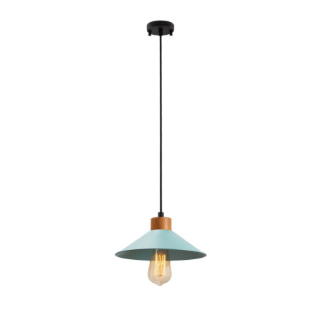 Suspension Luminaire en métal bleu Ø 24 cm E27 40 W IP20