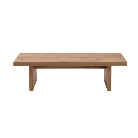 Tables basses gigognes en bois MDF mélaminé pin atlantique 110 x 45 x 30 cm lot de 2