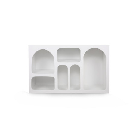 Console Meuble dentrée en bois MDF mélaminé blanc 120 x 37 x 74 cm