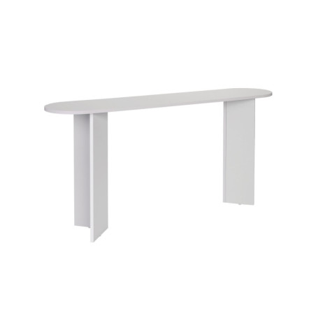 Buffet Meuble de rangement en bois MDF mélaminé blanc 150 x 35 x 75 cm