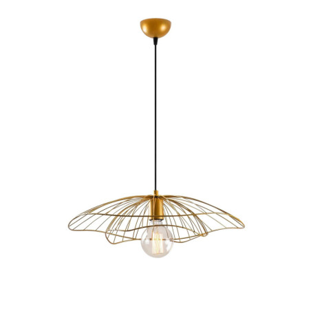 Suspension Luminaire en métal doré Ø50 cm hauteur 111 cm E27 40 W IP20