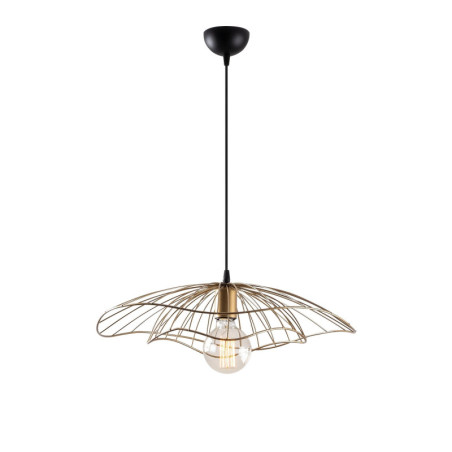 Suspension Luminaire en métal finition vintage Ø50 cm hauteur 111 cm E27 40 W IP20