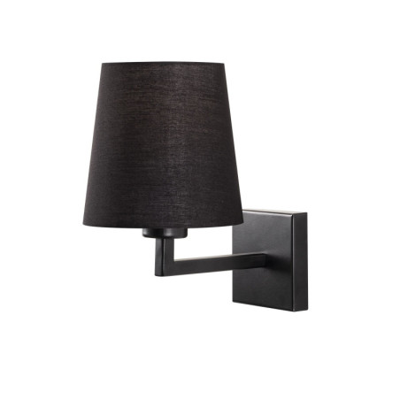 Applique murale Lampe en métal noir 18 x 24 x 30 cm E27 40 W IP20