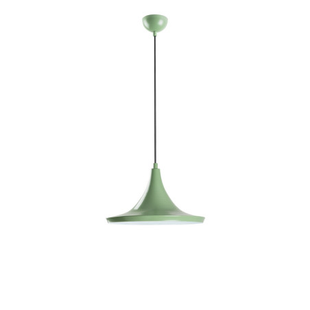 Suspension Luminaire en métal vert menthe Ø30 cm hauteur 117 cm E27 40 W IP20