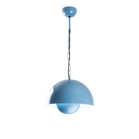 Suspension Luminaire en métal bleu clair Ø30 cm hauteur 70 cm E27 40 W IP20