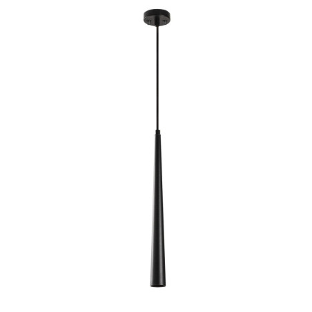 Suspension Luminaire LED en métal noir 4 x 5 cm hauteur 137 cm E14 3 W 2700 K 270 lm IP20