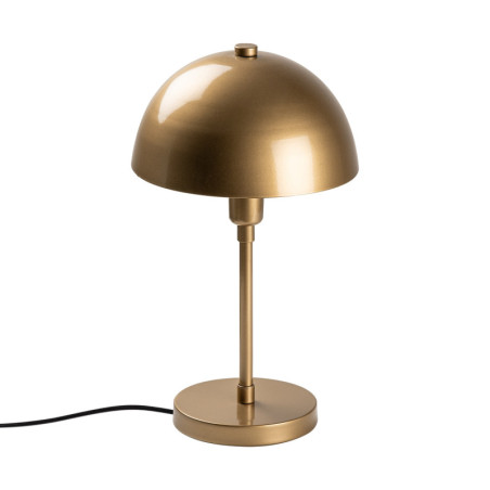 Lampe de table Lampe à poser en métal doré Ø20 cm hauteur 35 cm E14 40 W IP20