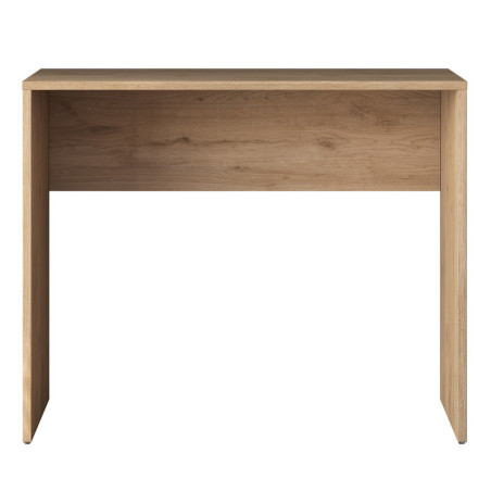 Bureau d'étude en Bois MDF noyer - L 90 × P 40 × H 73 cm