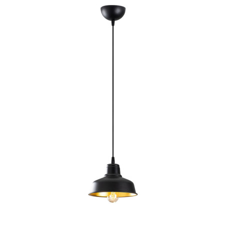 Lustre Luminaire en métal noir - 19 × 19 × H 108 cm - E27 Max 40 W - IP20 - Style industriel scandinave