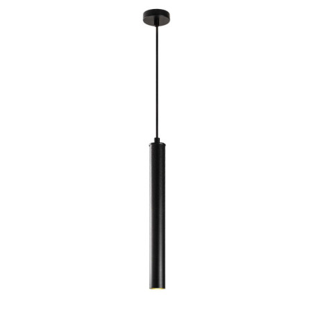 Lustre Luminaire en métal noir - Ø 4 × H 92 cm - LED Max 40 W - 2700 K - Hauteur réglable - IP20 - Style industriel scandinave