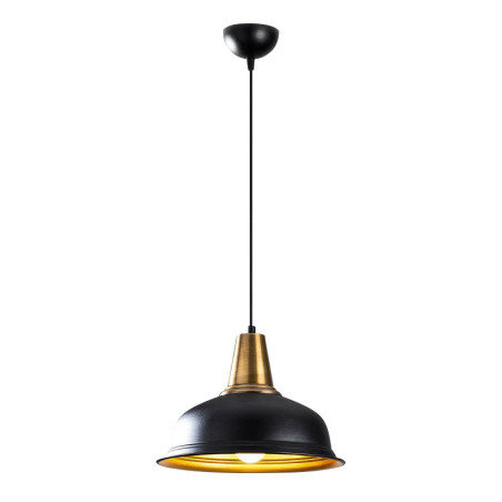 Lustre Luminaire en métal noir - 32 × 32 × H 120 cm - E27 Max 40 W - IP20 - Style glamour scandinave
