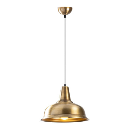 Lustre Luminaire en fer doré - 32 × 32 × H 120 cm - E27 Max 40 W - IP20