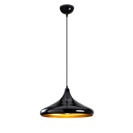 Lustre Luminaire en métal noir - 35 × 35 × H 116 cm - E27 Max 40 W - IP20 - Style industriel scandinave