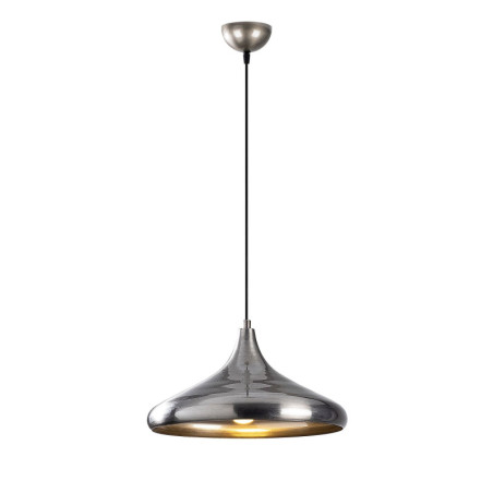 Lustre Luminaire argenté - 35 × 35 × H 116 cm - E27 Max 40W - IP20 - Glam Scandinave