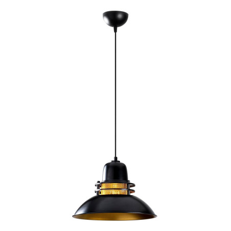 Lustre Luminaire noir - 34 × 34 × H 123 cm - E27 Max 40W - IP20