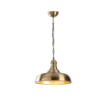 Lustre Luminaire en métal doré - 32 × 32 × H 66 cm - E27 Max 40W - IP20