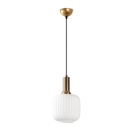 Lustre Luminaire doré - 20 × 20 × H 118 cm - 1 x E27 Max 40W - IP20