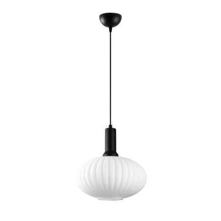 Lustre Luminaire noir - 30 × 30 × H 118 cm - 1 x E27 Max 40W - IP20