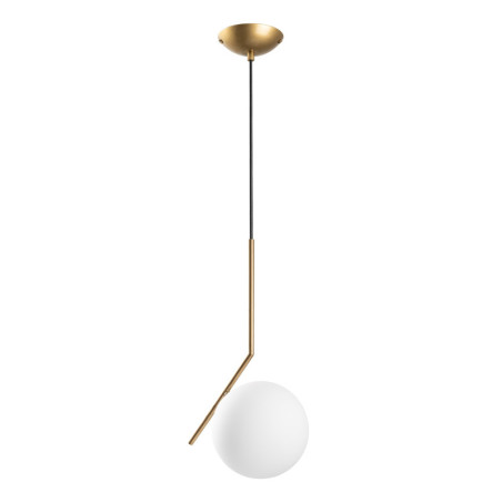 Lustre Luminaire doré - 35 × 25 cm - Hauteur réglable 75 à 115 cm - 1 x G9 Max 8W - IP20