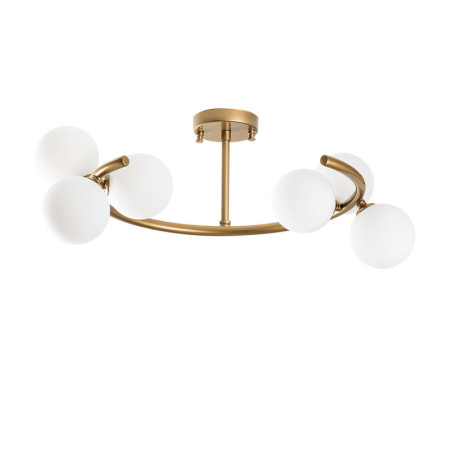 Lustre Luminaire doré - 55 × 50 × H 30 cm - 6 x G9 Max 8W - IP20