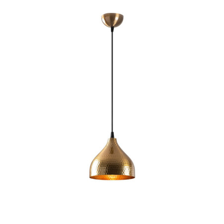 Suspension Luminaire en métal couleur vintage Ø18 cm hauteur 114 cm E27 40 W IP20