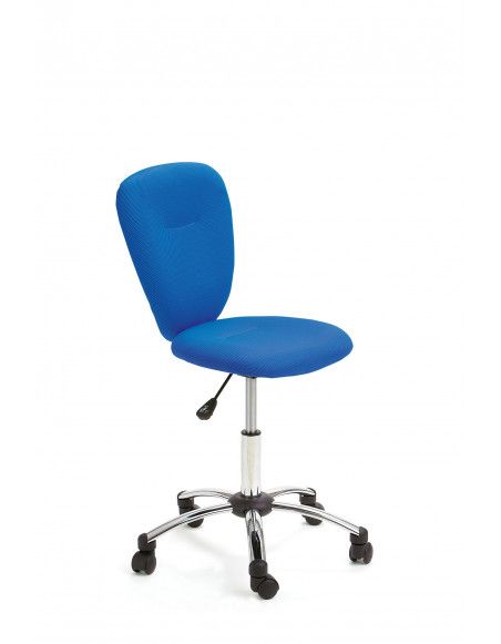 Chaise pivotante Mali - 40 x 83-93 x 48 cm - Bleu