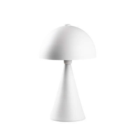 Lampe de table Lampe à poser en métal blanc Ø30 cm hauteur 52 cm E27 40 W IP20