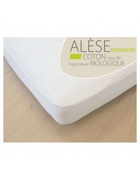 Alèse bébé - 60 x 120 cm - Coton bio