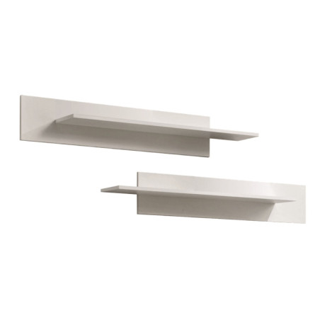 Étagère murale Sigma - Bois MDF cachemire - 120 x 50 x 20 cm