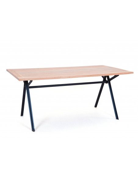 Table Celbridge - 175 x 90 x 76 cm - Bois et métal