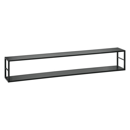 Étagère murale Switch RM 8 - Métal noir et bois MDF - 180 x 31 x 25 cm
