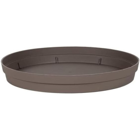 Soucoupe Toscane - Taupe - Diam 54 cm - Pour Pot Diam 80 cm - Fabrication Française
