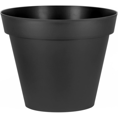 Pot de Fleurs XXL Toscane - Gris Anthracite - Diam 98,5 x H 79,5 cm - 356 L - Garantie 7 Ans - Fabrication Française
