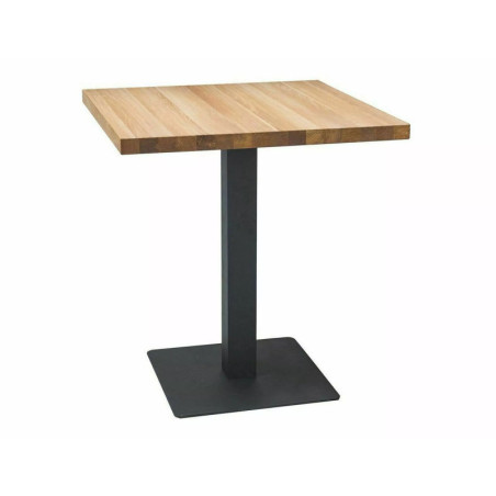 Table en bois - Gamme Puro - 70 x 70 x 76 cm - Chêne