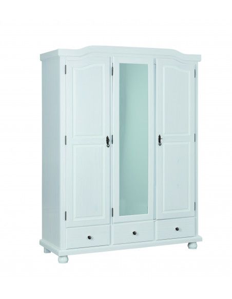 Armoire rustique Kappl - 56 x 150 x 198 cm - Pin